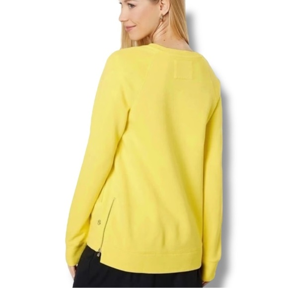 NWT LILLY PULITZER Luxletic Beach Comber Pullover - XXL Calla Yellow - Picture 16 of 16